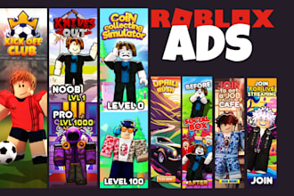 make stunning roblox ads