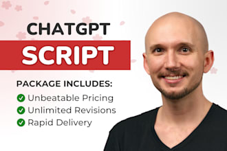 write engaging youtube scripts for your videos using chatgpt
