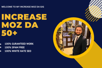increase moz da for your website