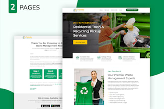build a professional junk removal website