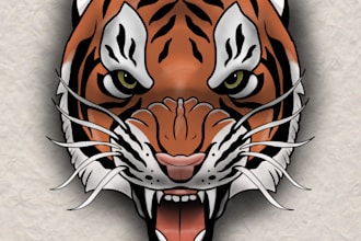 totally custom tattoo design