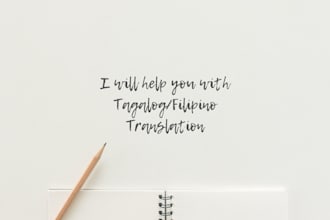 do filipino tagalog translation to english and vice versa as well as hiligaynon