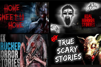scary horror clickbait you tube thumbnail in 2 hour