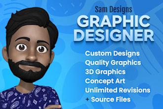 do any creative graphic work