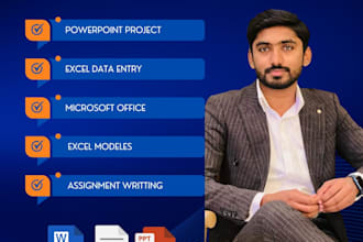 do assignments urgently in ms office, ms excel, ms word, and powerpoint