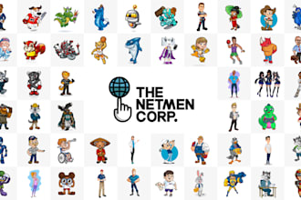 create a high quality and original mascot or character