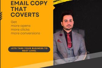 write persuasive sales email copy with high conversion rate