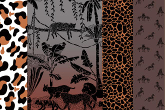 make pattern on animal theme