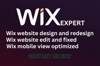 wix studio website design wix studio website redesign wix studio mobile design