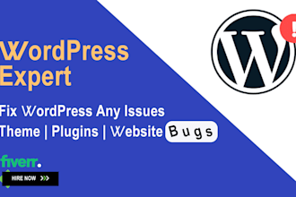 fix your wordpress website error