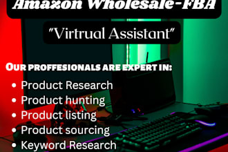 be your amazon fba virtual assistant