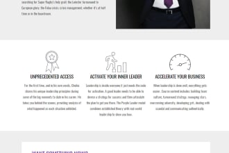 fix  HTML, CSS, and jquery issues and create a page in shogun and page fly