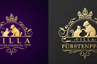 do create pets,dog, animal,pet shop,pet business logo design