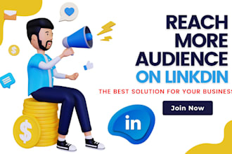 create and manage your linkedin account, page grow organic