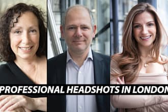 do professional headshots in london