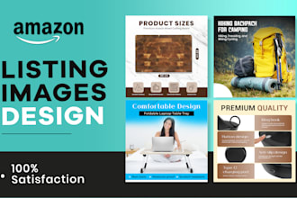 design amazon product listing images and listing images