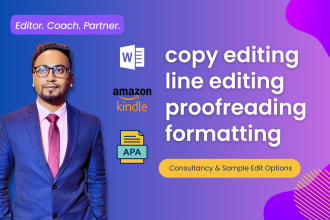 edit and perfect your manuscript