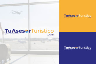 design creative travel agency, hotel, outdoor, camp, and tourism logo