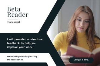 beta reading and editing for a polished manuscript