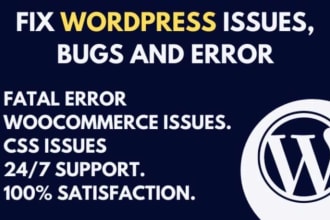 fix wordpress critical error, fatal error, warnings, conflicts, white screen
