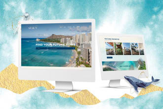 develop custom premium real estate website on wordpress