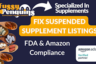reinstate and compliance proof your amazon supplement listing