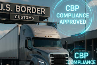 emanifest filing and customs release for cross border trade