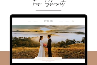 do website design and development with showit