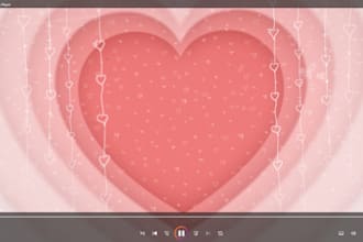 romance slide show video romantic slideshow with music