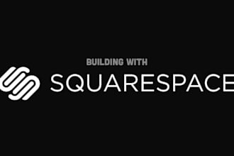 do squarespace website design and development