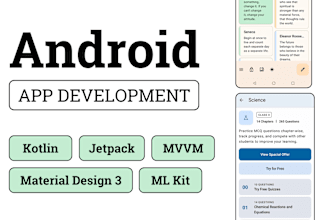 develop a native android app