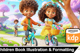 design story book illustrations