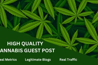 do cannabis, weed, cbd guest posting for dofollow backlinks