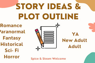 create a list of 10 fictional story ideas of any genre novel