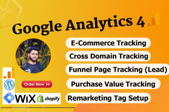 fix or setup ga4 ecommerce tracking, google analytics 4, conversion tracking GTM