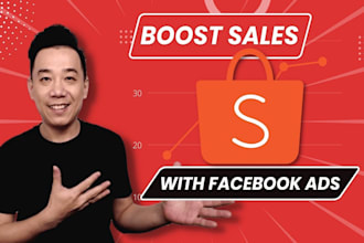 do complete shopee marketing, shopee promotion, sales funnel and facebook ads