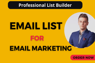 do email list building for your business