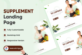 design conversion focused landing page for sales boost
