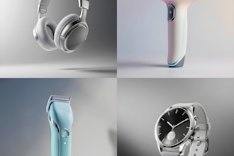 do 3d modeling, 3d product design and 3d product modeling