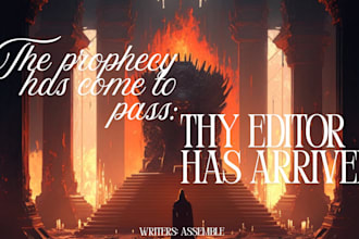 upgrade your fantasy novel to epic levels