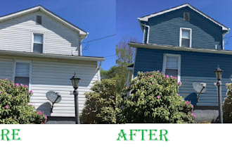 professionally change your house color exterior paint