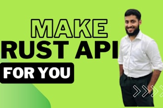 do rust programming, rust api