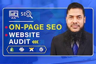do on page SEO and website audit to solve all issues