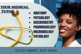 tutor you in medical related subjects