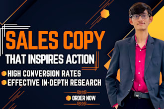 write engaging sales copy, landing pages, and ads copy
