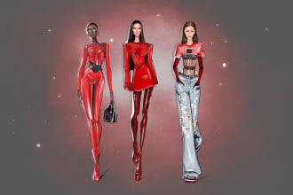 do creative fashion illustrations and fashion collections