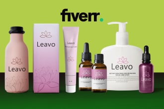 do modern product packaging and label design where simplicity meets elegance