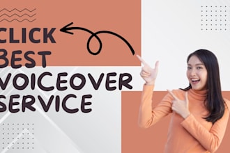 do professional voiceover services