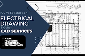 draw arhitectural , electrical and plumbing mep drawings