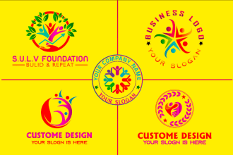 do best nonprofit organization, community, charity logo design